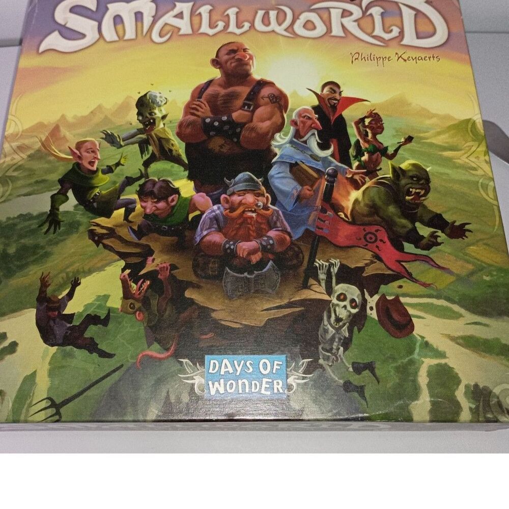 SMALL WORLD = Days of Wonder - Board Game by Philippe Keyaerts (Used / Complete)